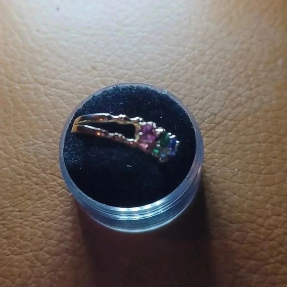 💙🌹Gold-plated Mother's ring. yellow - Picture 5 of 10